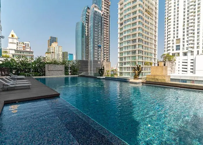 Luxury Center Of Bkk! Close To Thong Lor Bts Apartment *